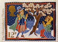 The Glastonbury thorn tree was of a type (Crataegus monogyna Biflora) that blossoms around Christmas (so not really very miraculous). Devout Christians chopped it down on 9 December 2010, thinking it attracted too many idolatrous pilgrims