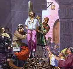The execution of Michael Servetus