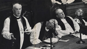 Anglican bishops in action