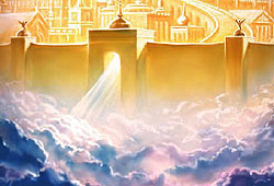 A recent picture of heaven, still looking like a classical city