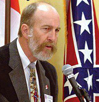 Charles Davidson, a Senator from Alabama, and modern supporter of slavery, based on the bible