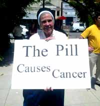 Those opposed to contraception show considerable ingenuity in finding reasons not to use it