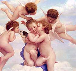 Putti: following revelations about the prevelance of paedophilia among celibate priests, it is not difficult to see the historic appeal of such putti in much Church art.