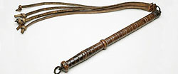 Saint Bartholomew's Tawse, used to disciplin wayward (Christian) members of a Scottish glovers' guild