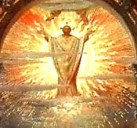 The Christian God still looking very much like a Classical sun god
